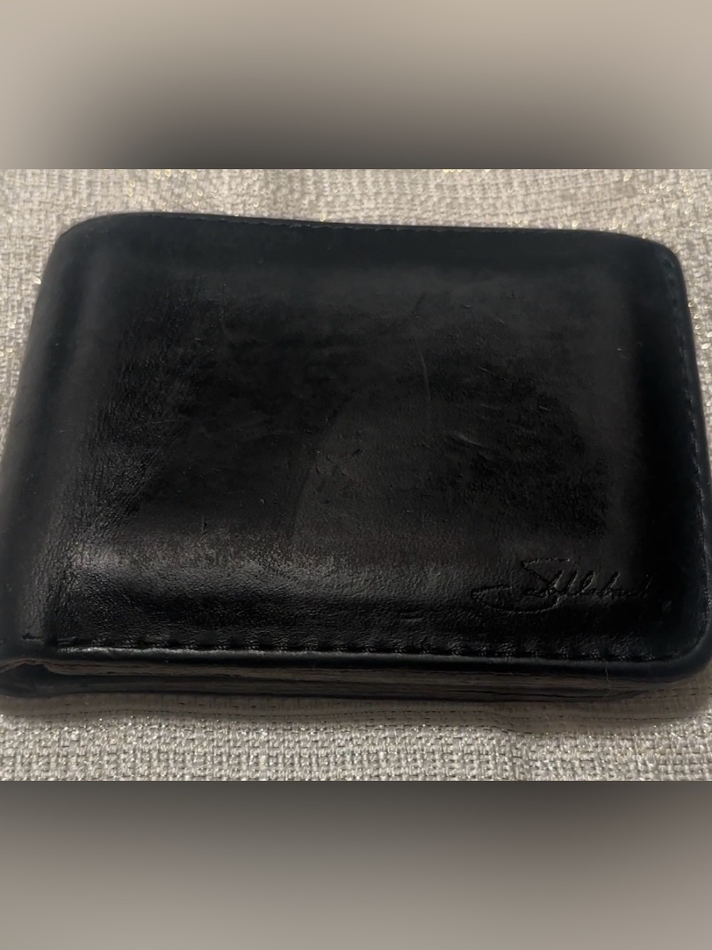 Saddleback Leather Bifold Wallet Black